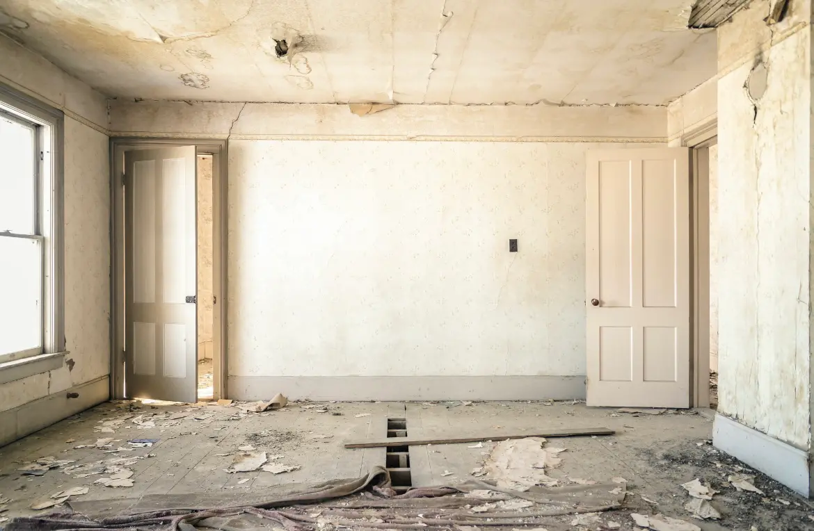 Waste disposal crew managing a cleanout project in Hegins